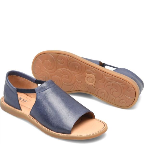 Born | Women's Cove Modern Sandals - Navy Marine (Blue) | Quick Ship