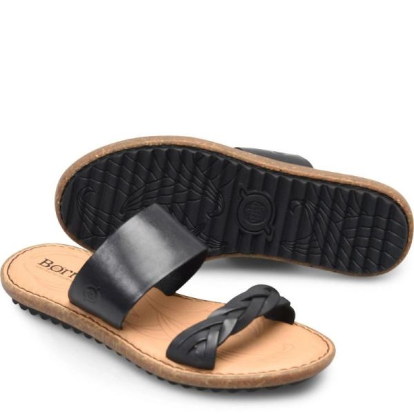Born | Women's Morena Sandals - Black | Quick Ship