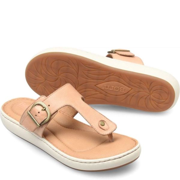 Born | Women's Jules Sandals - Blush Peach (Tan) | Quick Ship