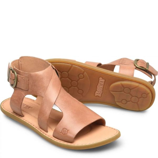 Born | Women's Marlowe Sandals - Cuoio (Brown) | Quick Ship