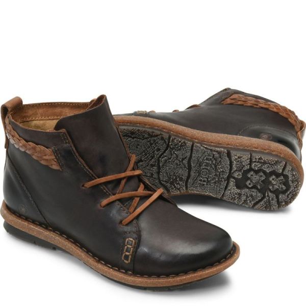 Born | Women's Temple Boots - Dark Castano (Brown) | Quick Ship