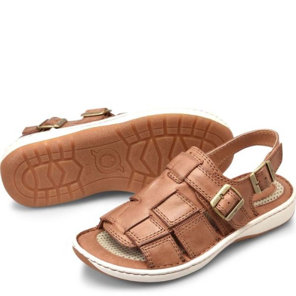 Born | Men's Miguel Sandals - Terra (Brown) | Quick Ship