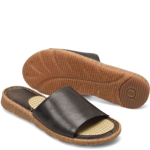 Born | Women's Playa Basic Sandals - Black | Quick Ship