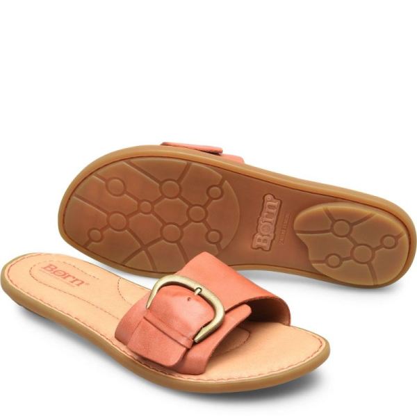 Born | Women's Miarra Sandals - Orange Papaya (Orange) | Quick Ship