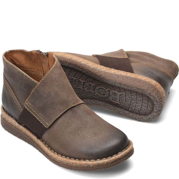 Born | Women's Tora Boots - Wet Weather Distressed (Grey) | Quick Ship
