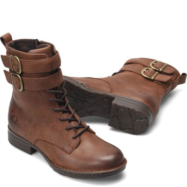 Born | Women's Camryn Boots - Sorrel Brown (Brown) | Quick Ship