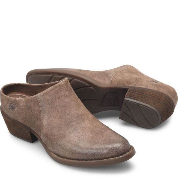 Born | Women's Starr Boots - Taupe Distressed (Tan) | Quick Ship