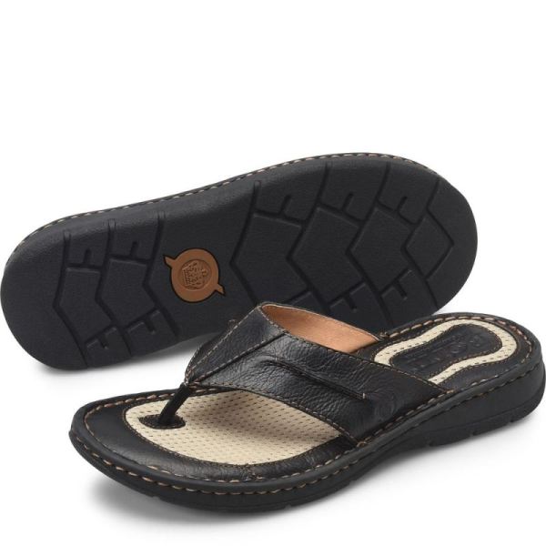 Born | Men's Whitman Sandals - Black | Quick Ship