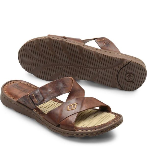 Born | Women's Hayka Basic Sandals - Sedona (Brown) | Quick Ship