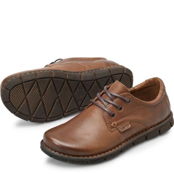 Born | Men's Soledad Slip-Ons & Lace-Ups - Dark Avana (Brown) | Quick Ship
