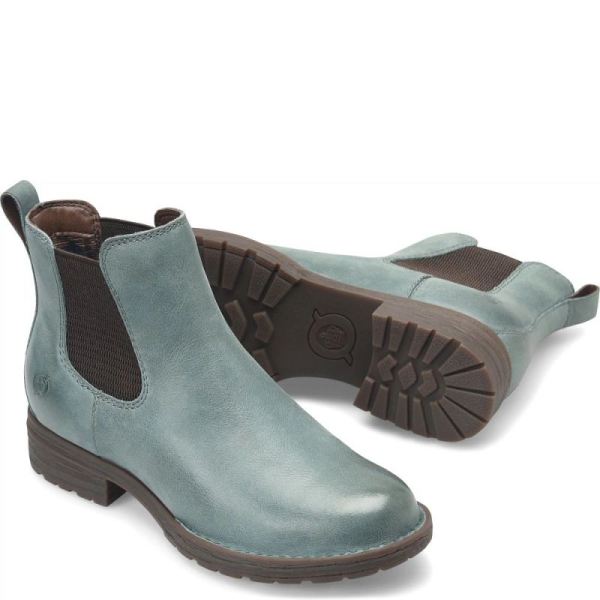 Born | Women's Cove Boots - Turquoise Old Ford (Blue) | Quick Ship