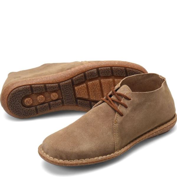 Born | Men's Nash Boots - Taupe Avola Distressed (Tan) | Quick Ship
