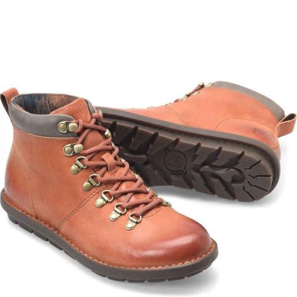Born | Women's Blaine Boots - Orange and Grey (Orange) | Quick Ship