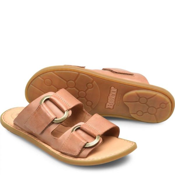 Born | Women's Marston Sandals - Cuoio (Brown) | Quick Ship