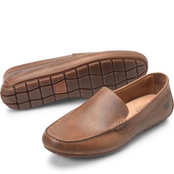 Born | Men's Allan Slip-Ons & Lace-Ups - Cookie Dough (Brown) | Quick Ship