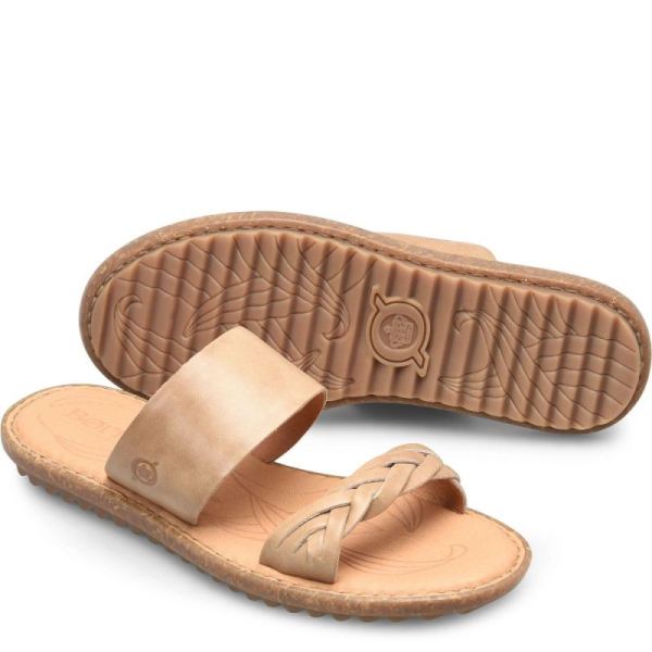 Born | Women's Morena Sandals - Natural Sabbia (Tan) | Quick Ship