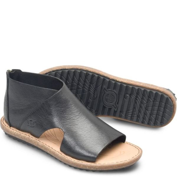 Born | Women's Maren Sandals - Black | Quick Ship