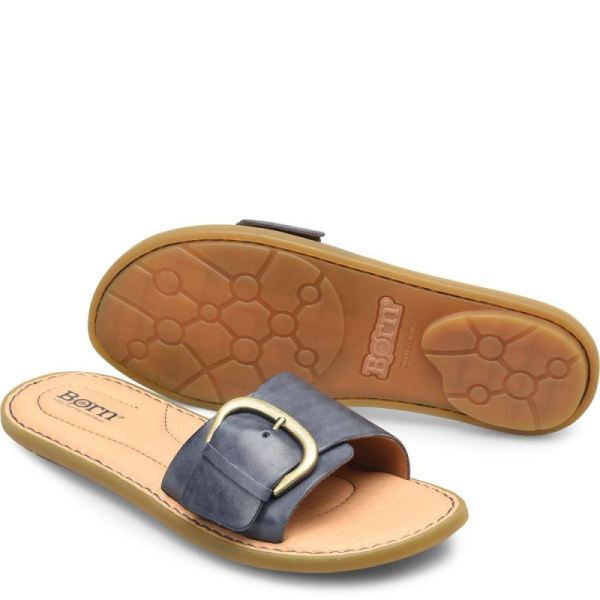 Born | Women's Miarra Sandals - Navy Oceano (Blue) | Quick Ship