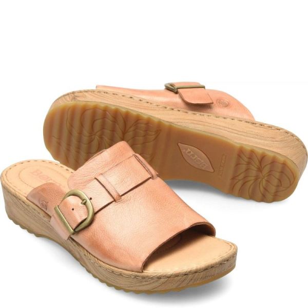 Born | Women's Averie Sandals - Natural (Tan) | Quick Ship