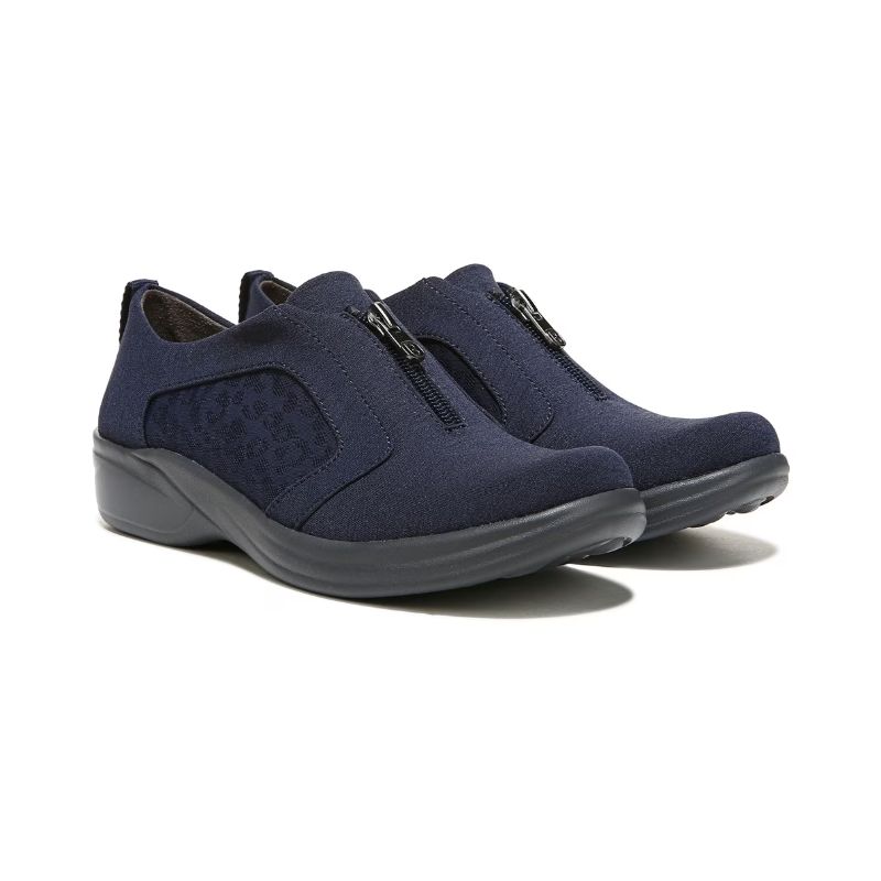 Bzees Women's Poetic Sneaker-Navy Fabric | Canada Outlet