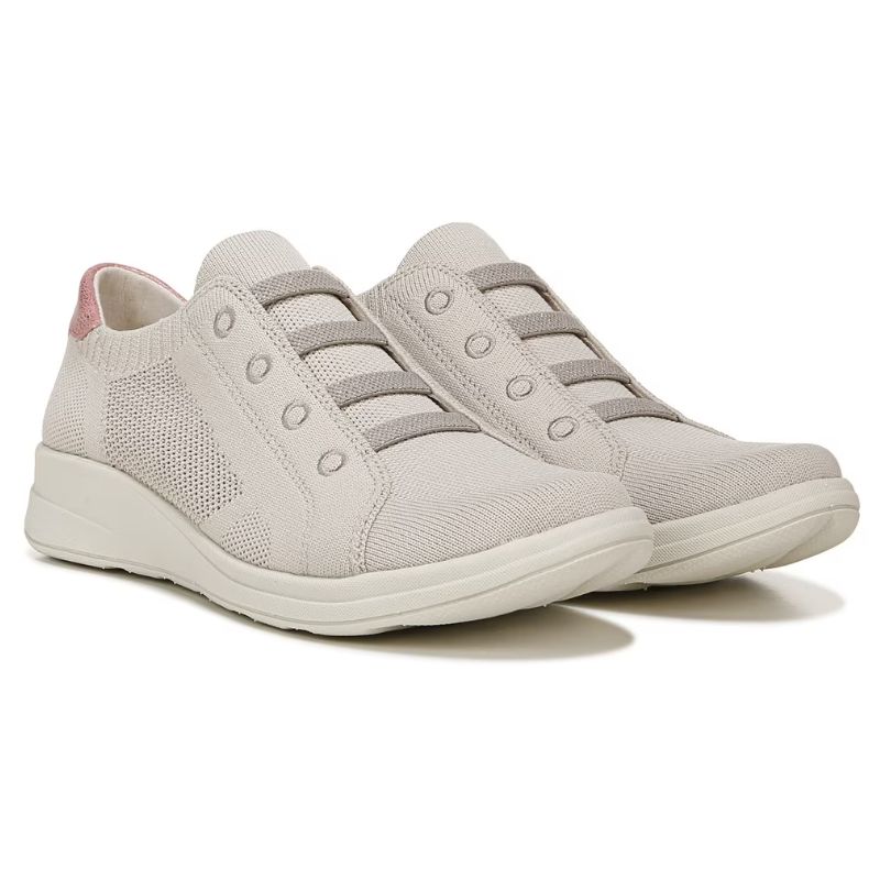 Bzees Women's Golden Knit Slip On Sneaker-Taupe | Canada Outlet
