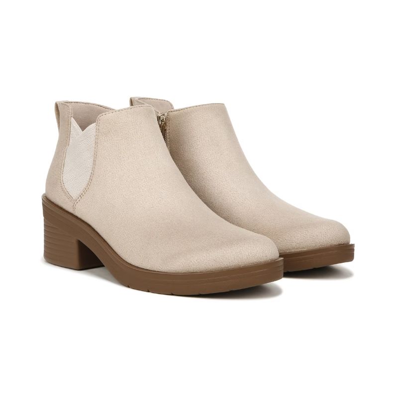 Bzees Women's Ontario Ankle Bootie-Hazelnut Fabric | Canada Outlet