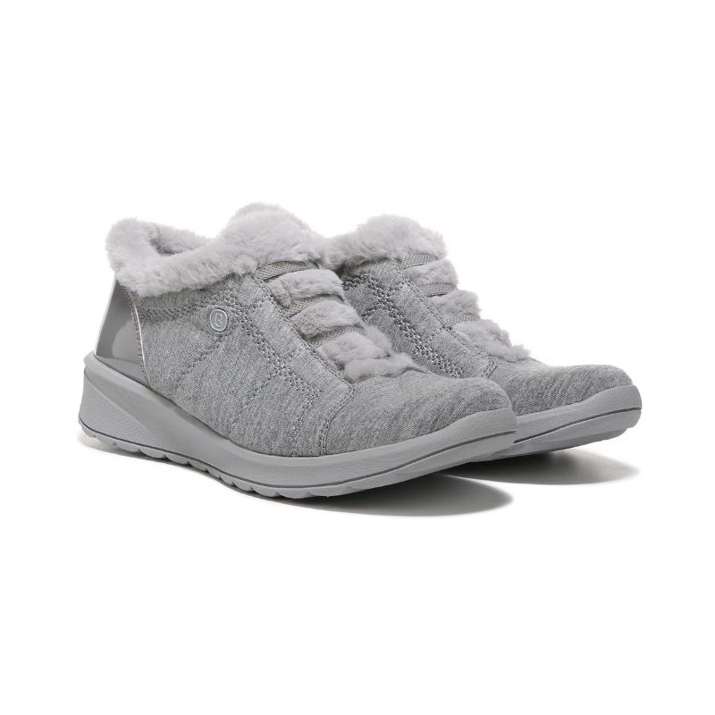 Bzees Women's Golden Bootie-Grey Fabric | Canada Outlet