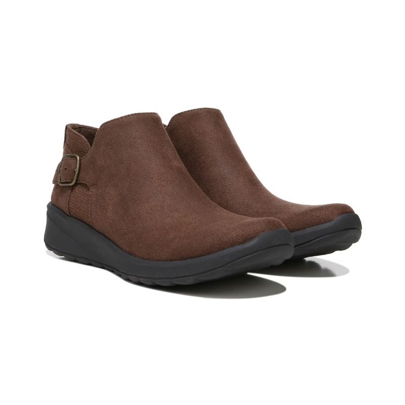 Bzees Women's Get Going Ankle Boot-Friar Brown | Canada Outlet