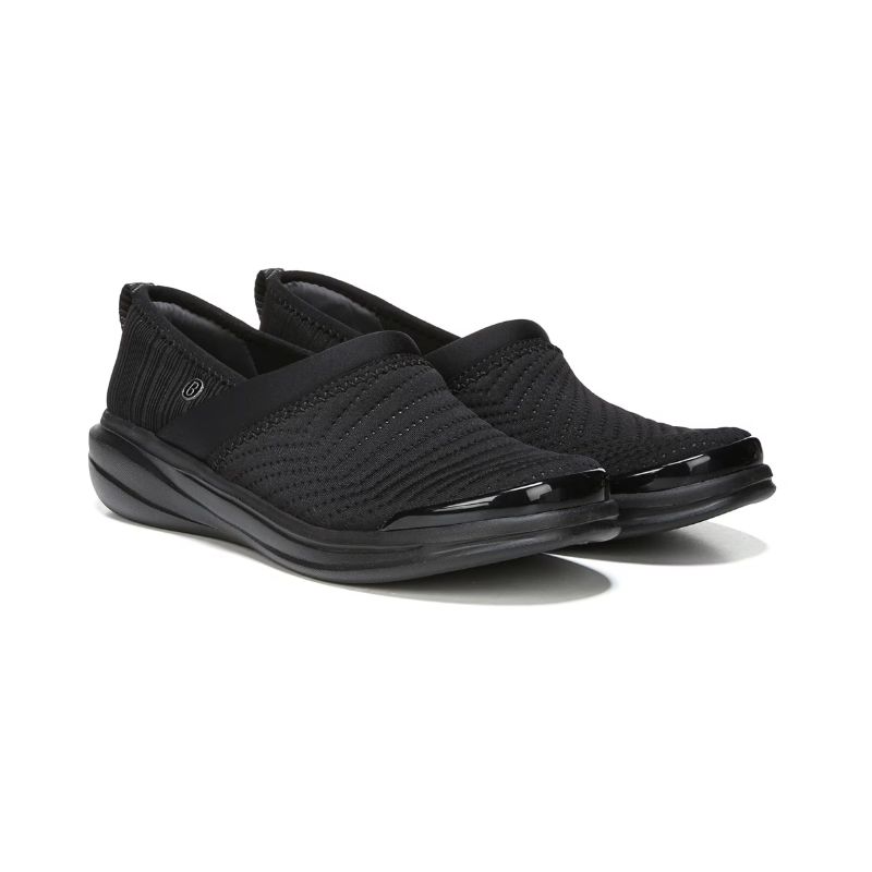Bzees Women's Coco Slip On-Black | Canada Outlet