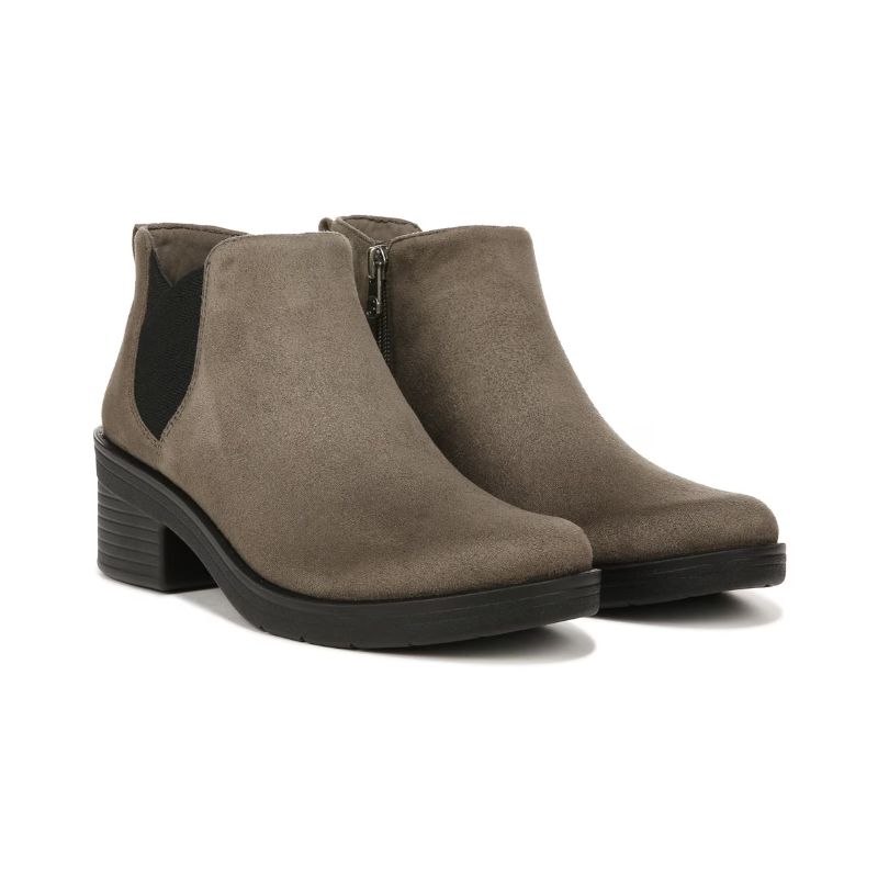 Bzees Women's Ontario Ankle Bootie-Green Fabric | Canada Outlet