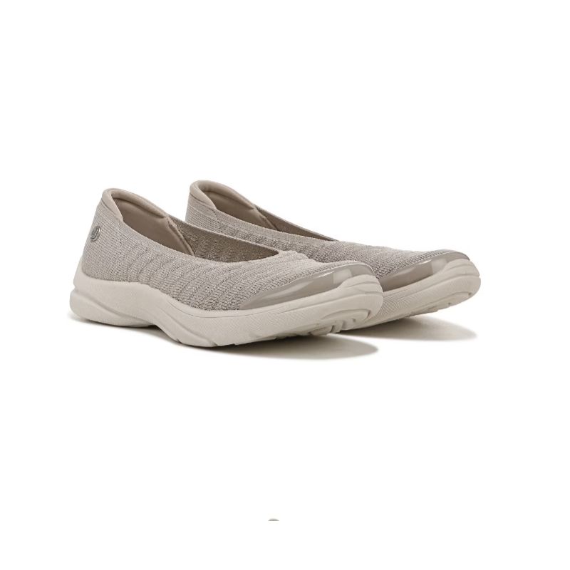 Bzees Women's Legato Slip On-Taupe Fabric | Canada Outlet
