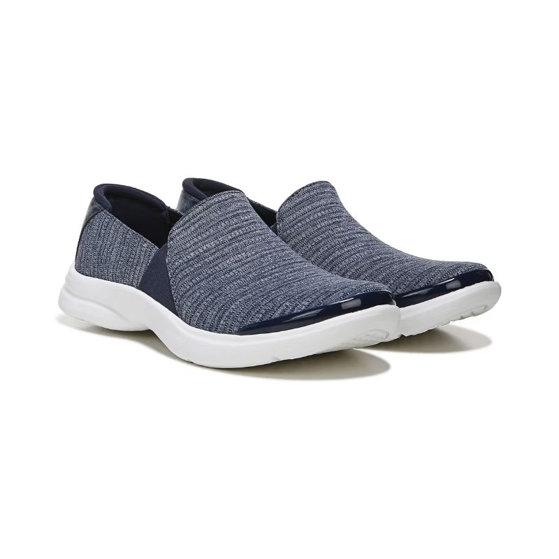 Bzees Women's Jitterbug Slip On-Navy Fabric | Canada Outlet
