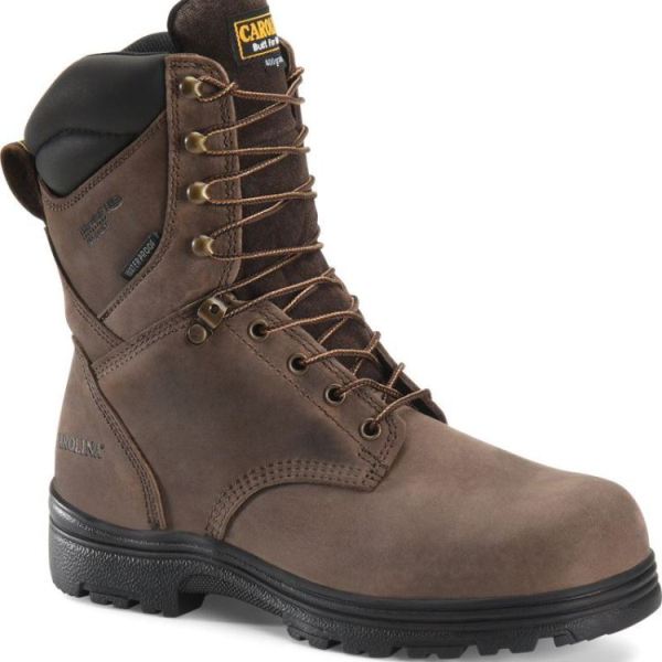 CAROLINA MEN'S INSULATED SURVEYOR STEEL TOE in DARK BROWN | CANADA OUTLET