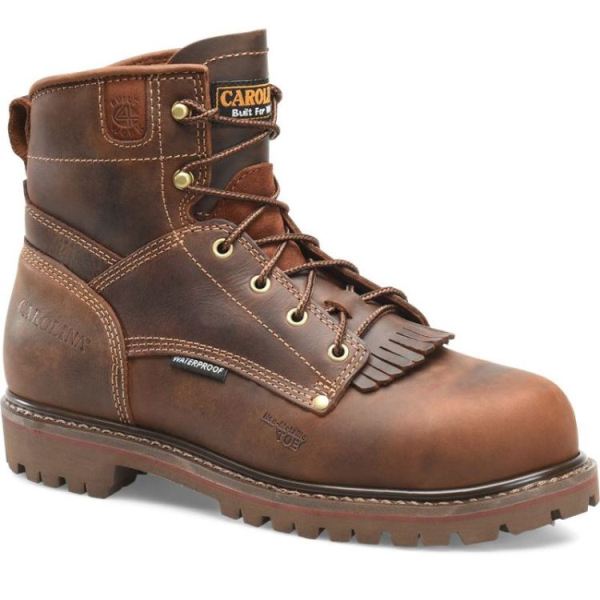 CAROLINA MEN'S 28 SERIES COMP TOE in MEDIUM BROWN | CANADA OUTLET