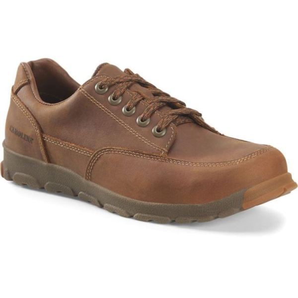 CAROLINA MEN'S S-117 ALUMINUM TOE OXFORD in DARK BROWN | CANADA OUTLET