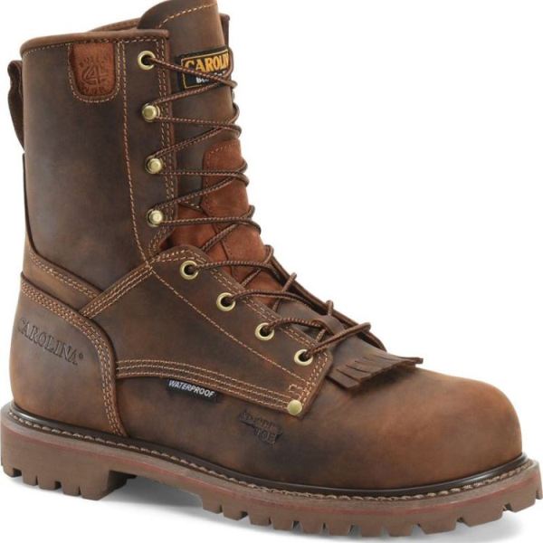 CAROLINA MEN'S 28 SERIES COMP TOE in MEDIUM BROWN | CANADA OUTLET