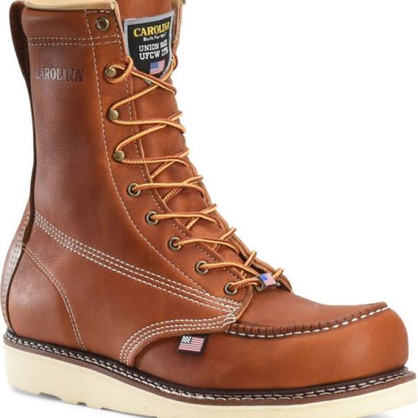 CAROLINA MEN'S AMP USA STEEL TOE in DARK-BROWN | CANADA OUTLET