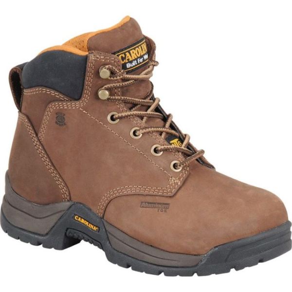 CAROLINA WOMEN'S RALEIGH METGUARD ALUMINUM TOE in MEDIUM BROWN | CANADA OUTLET