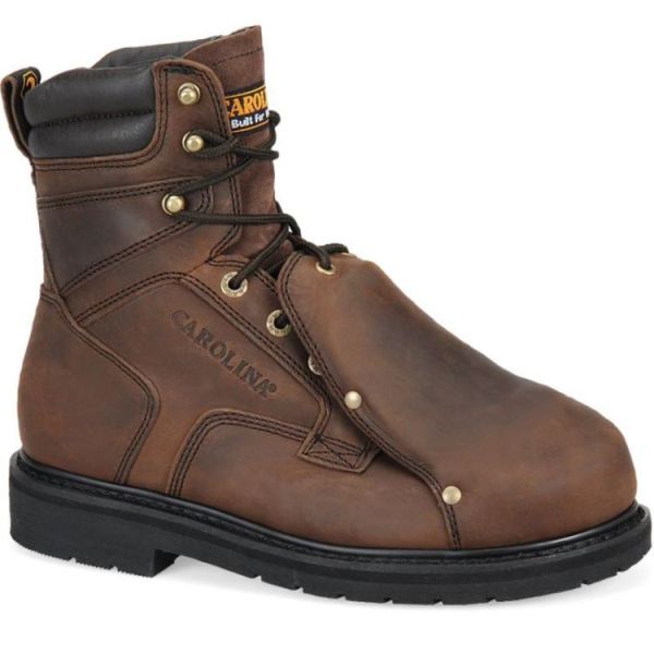 CAROLINA MEN'S METPRO STEEL TOE in MEDIUM BROWN | CANADA OUTLET