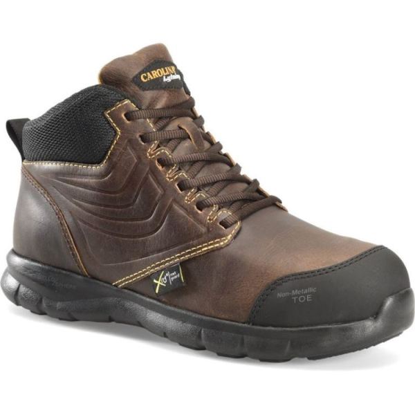 CAROLINA MEN'S LYTNING 1.9 MET COMP TOE in DARK BROWN | CANADA OUTLET