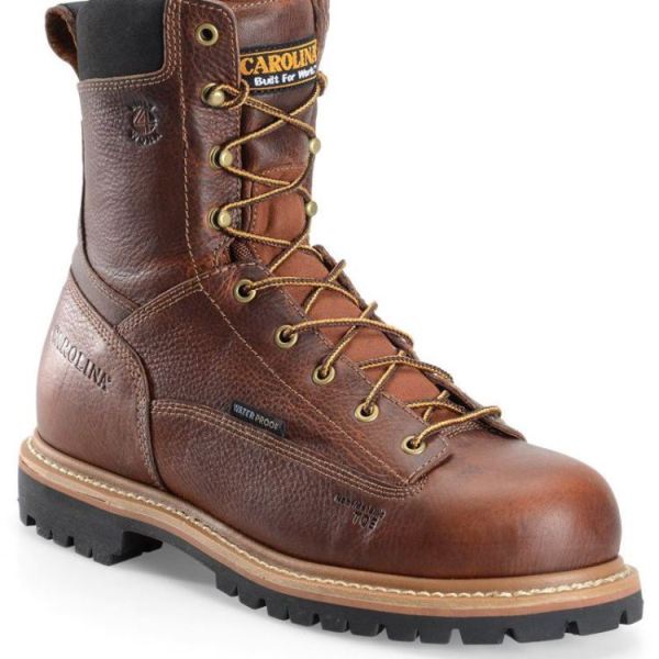 CAROLINA MEN'S GRIND COMP TOE in MEDIUM BROWN | CANADA OUTLET