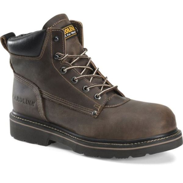 CAROLINA MEN'S SHOTCRETE COMP TOE in MEDIUM BROWN | CANADA OUTLET