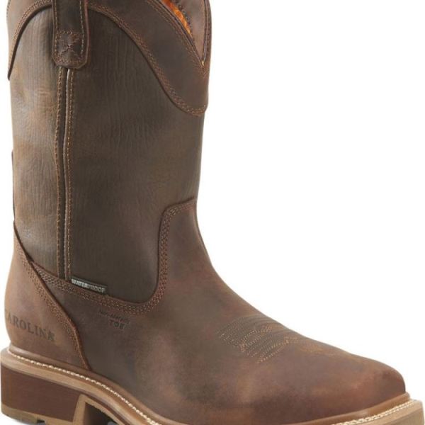 CAROLINA MEN'S GIRDER COMP TOE in DARK BROWN | CANADA OUTLET