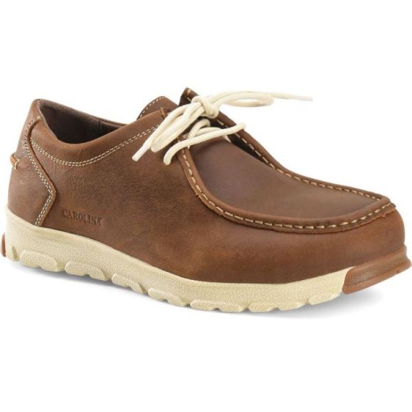 CAROLINA MEN'S S-117 ALUMINUM TOE WALLABY in BROWN | CANADA OUTLET