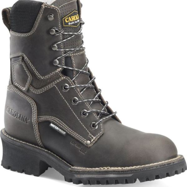 CAROLINA MEN'S Pitstop Logger Comp Toe in Gray | CANADA OUTLET