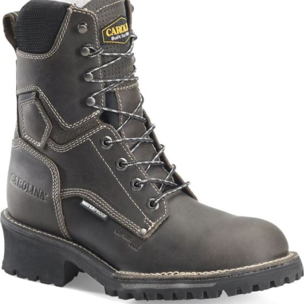 CAROLINA MEN'S Pitstop Logger Comp Toe in Gray | CANADA OUTLET