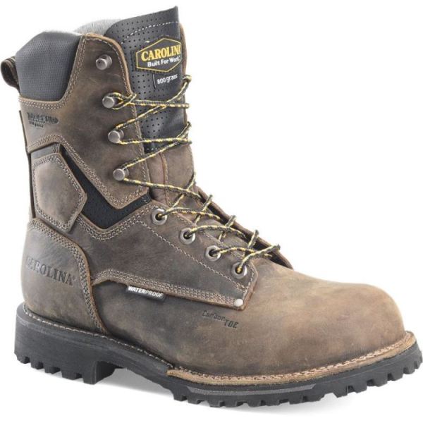 CAROLINA MEN'S INSULATED PITSTOP COMP TOE in BROWN | CANADA OUTLET