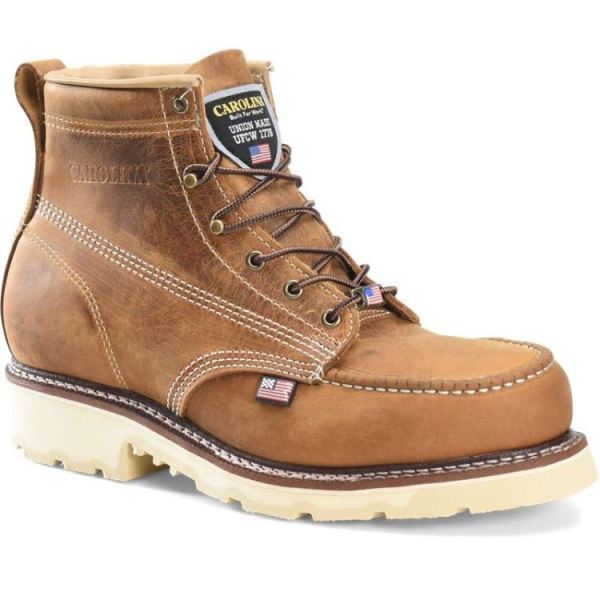 CAROLINA MEN'S FERRIC USA STEEL TOE in BROWN | CANADA OUTLET