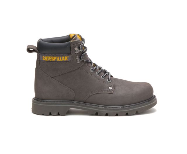 Cat - Second Shift Work Boot Medium Charcoal