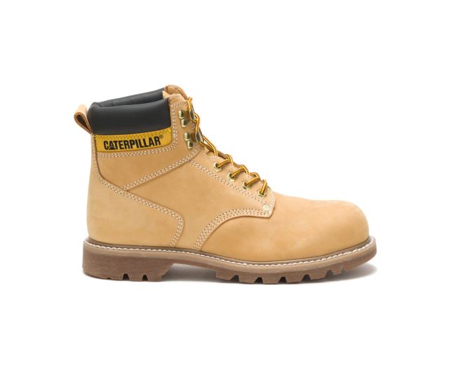 Cat - Second Shift Steel Toe Work Boot Honey Nubuck